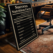 Load image into Gallery viewer, Ingredients For Success Motivational Wall Sign