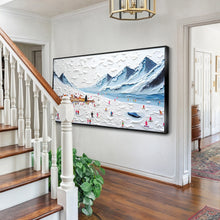 Load image into Gallery viewer, Snow Mountain Abstract Wall Art II