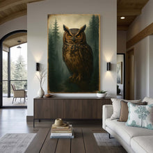 Load image into Gallery viewer, Watcher Of The Woods Owl Wall Art