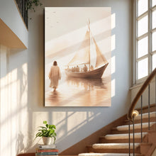 Load image into Gallery viewer, Jesus Christ Walking On Water Faith Wall Art VIII