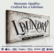 Load image into Gallery viewer, Laundry Room Sign VIII