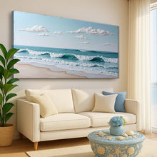 Load image into Gallery viewer, Serene Ocean Wave Coastal Wall Art XI
