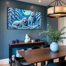 Load image into Gallery viewer, 3D Wolves Wall Art V