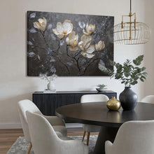 Load image into Gallery viewer, Midnight Magnolias Wall Art