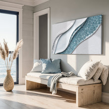 Load image into Gallery viewer, Lighter Waves Wall Art