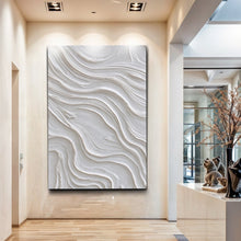 Load image into Gallery viewer, Minimalist Ocean Wave Wall Art