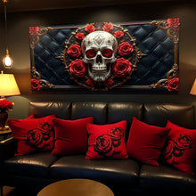 Load image into Gallery viewer, 3D Rose and Skull Wall Art VII