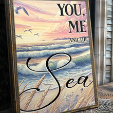 Load image into Gallery viewer, You Me and the Sea Coastal Sign