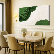 Load image into Gallery viewer, Green Rivers Abstract Wall Art IX