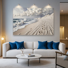 Load image into Gallery viewer, Footprints in the Sand Wall Art