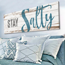 Load image into Gallery viewer, Stay Salty Coastal Sign VIII