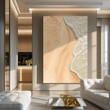 Load image into Gallery viewer, Beige Beach Coastal Wall Art