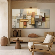 Load image into Gallery viewer, Shape Pattern Minimalist Abstract Wall Art