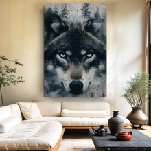 Load image into Gallery viewer, Wolf Double Exposure Wall Art III