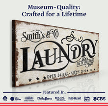 Load image into Gallery viewer, The Laundry Room Sign VI