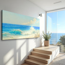 Load image into Gallery viewer, Serene Ocean Wave Coastal Wall Art XIII