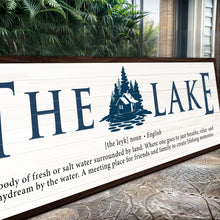 Load image into Gallery viewer, The Definition of Lake Sign II