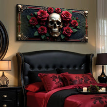 Load image into Gallery viewer, 3D Vintage Skull Wall Art III