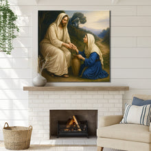 Load image into Gallery viewer, Samaritan at the Well Faith Wall Art