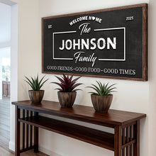 Load image into Gallery viewer, Welcome Home Wall Sign