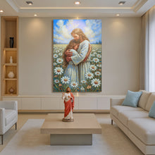 Load image into Gallery viewer, Jesus With Children Faith Wall Art