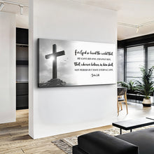 Load image into Gallery viewer, John 3:16: For God So Loved The World Faith Sign VI