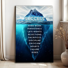 Load image into Gallery viewer, Success Motivational Wall Sign