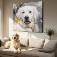 Load image into Gallery viewer, Customized Pet Portrait Abstract Wall Art