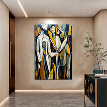 Load image into Gallery viewer, Abstract Human Connection Wall Art