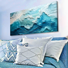 Load image into Gallery viewer, Blue Ocean Coastal Wall Art II
