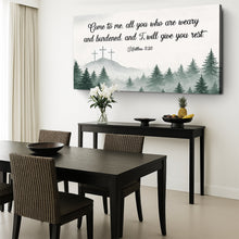 Load image into Gallery viewer, Come To Me - Matthew 11:28 Faith Sign II