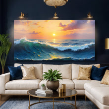 Load image into Gallery viewer, Waterscape Abstract Wall Art XII