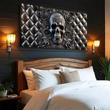 Load image into Gallery viewer, 3D Rose And Skull Wall Art IV