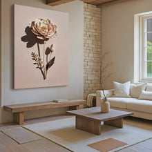 Load image into Gallery viewer, Minimalist Lone Flower Wall Art