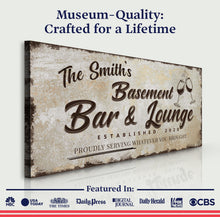 Load image into Gallery viewer, Basement Bar And Lounge Sign II