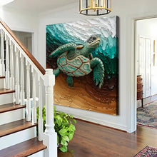 Load image into Gallery viewer, 3D Turtle Wall Art