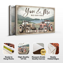 Load image into Gallery viewer, Tractor Themed We Got This Couple Sign
