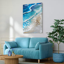 Load image into Gallery viewer, Beachfront Painting Coastal Wall Art III