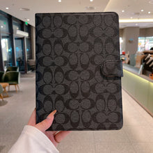 Load image into Gallery viewer, Premium Leather Classic Apple iPad Tablet Case