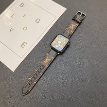 Load image into Gallery viewer, APPLE WATCH STRAP STITCHING MONOGRAM LEATHER
