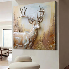 Load image into Gallery viewer, 3D Deer Wall Art