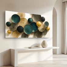 Load image into Gallery viewer, Lotus Leaf Abstract Wall Art VIII