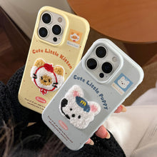 Load image into Gallery viewer, Cute pet embroidery series phone cases