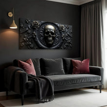 Load image into Gallery viewer, 3D Rose and Skull Wall Art VI