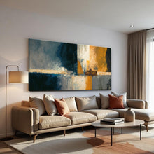 Load image into Gallery viewer, Abstract Geometric Lines Wall Art