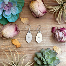 Load image into Gallery viewer, 49 - Sterling Silver Wild Horse Jasper Dangle Earrings by Shay Pfeiffer