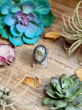 Load image into Gallery viewer, MJ Ring - Royston Ribbon Turquoise Ring