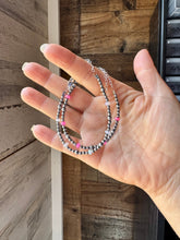 Load image into Gallery viewer, White Opal &amp; Sterling Silver Pearl Bracelet