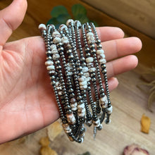 Load image into Gallery viewer, Wild Horse &amp; Sterling Silver Pearl Necklace