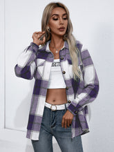 Load image into Gallery viewer, Ivy Lane Plaid Button Up Flannel Shirt